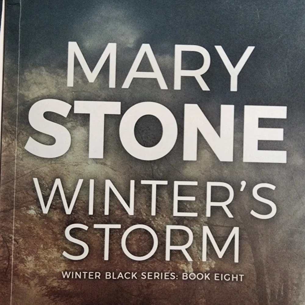 Mary Stone WINTER BLACK Book Series 1-9 Lot Paperback Suspense Mystery